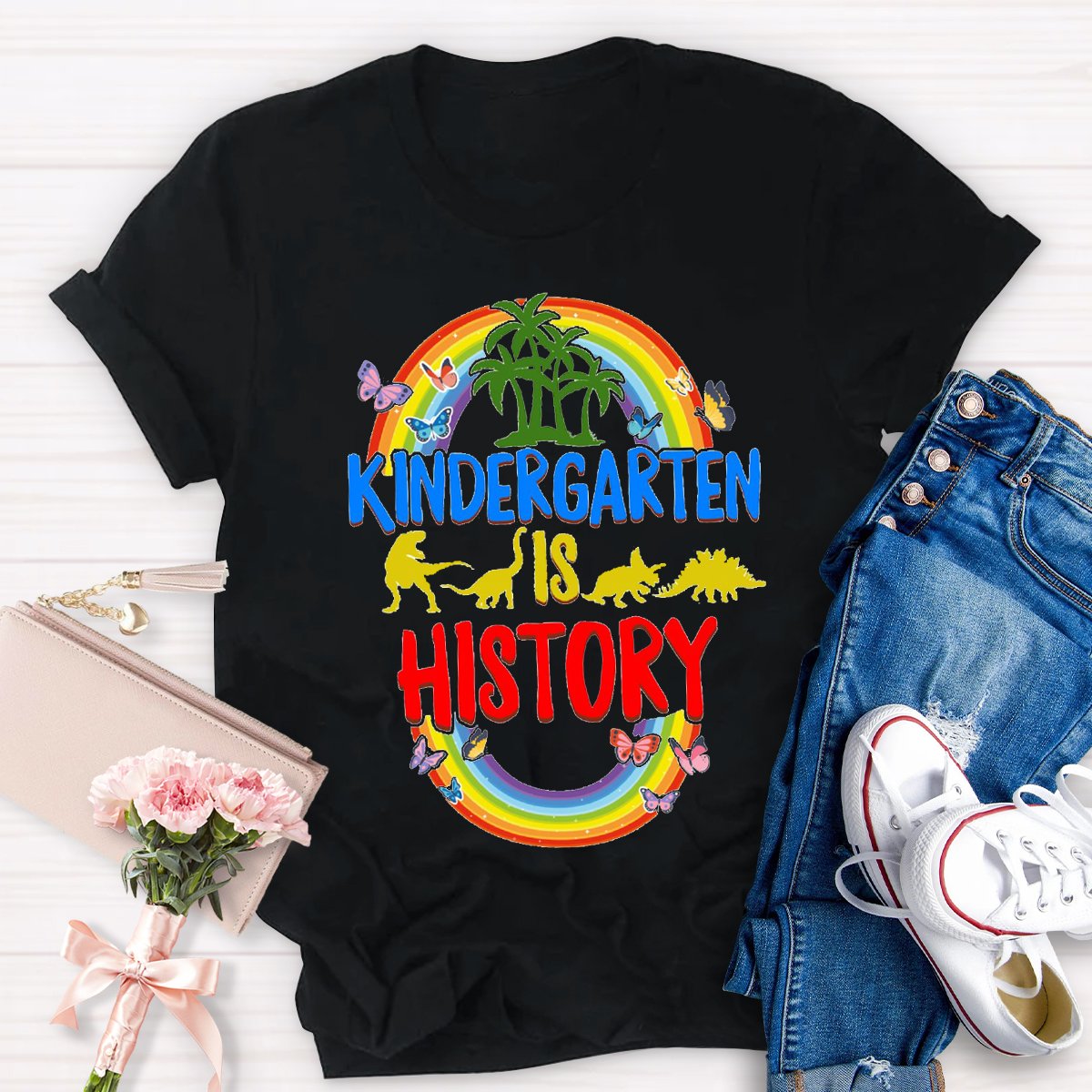 Kindergarten Is Histroy Teacher Shirt