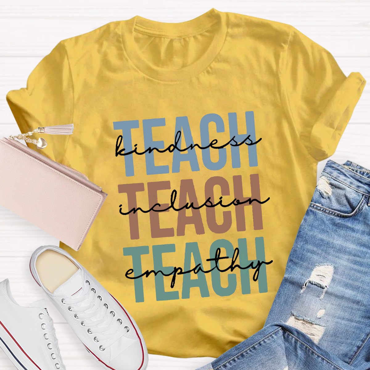 Teach Kindness Teacher Shirt