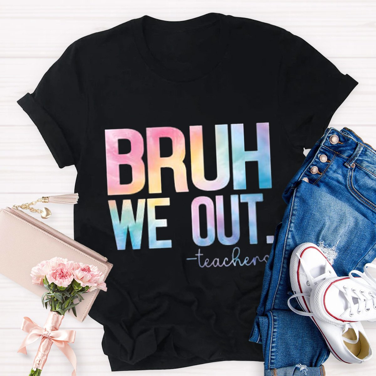 Bruh We Out Teacher Shirt