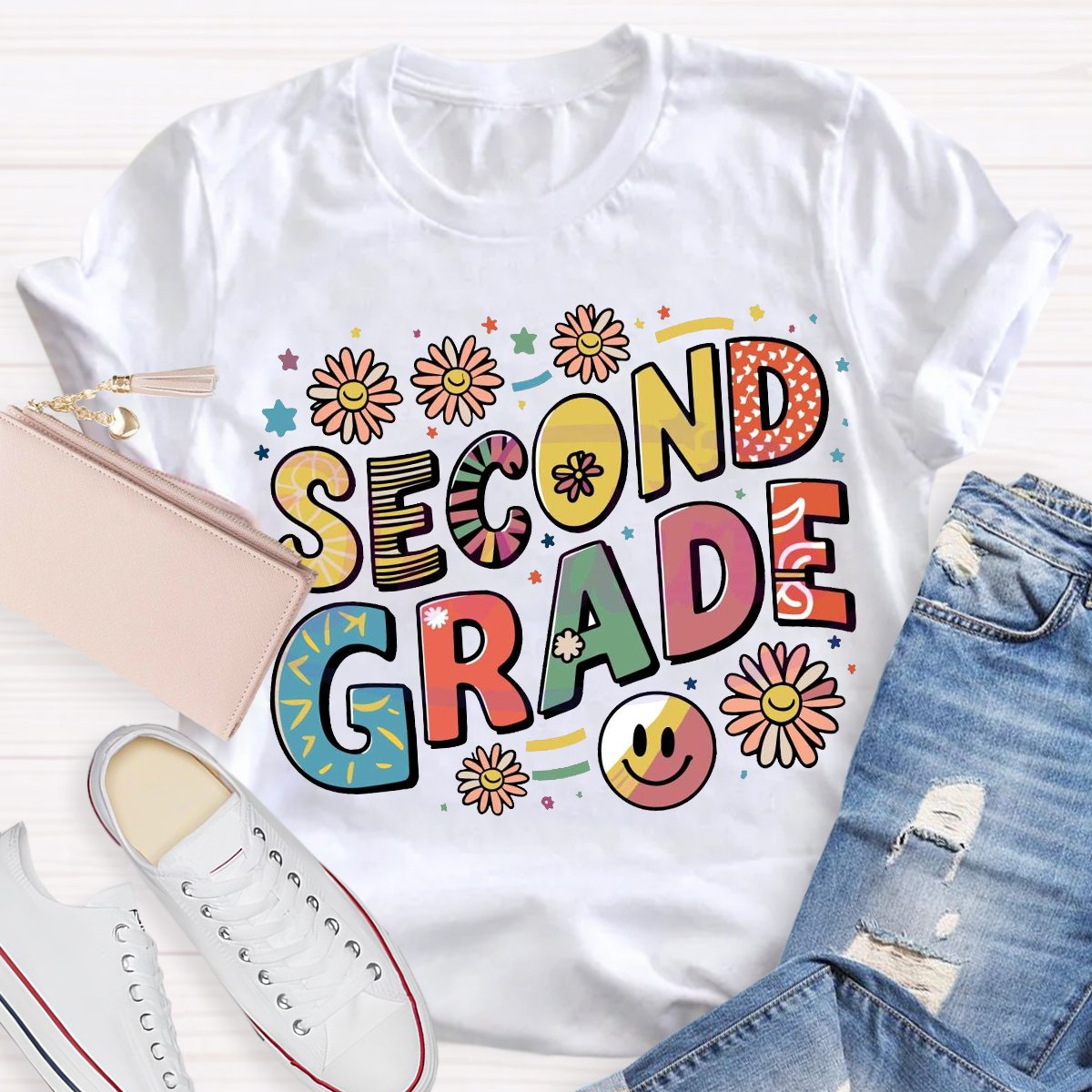 Personalized Your Grade Funny Teacher T-Shirt