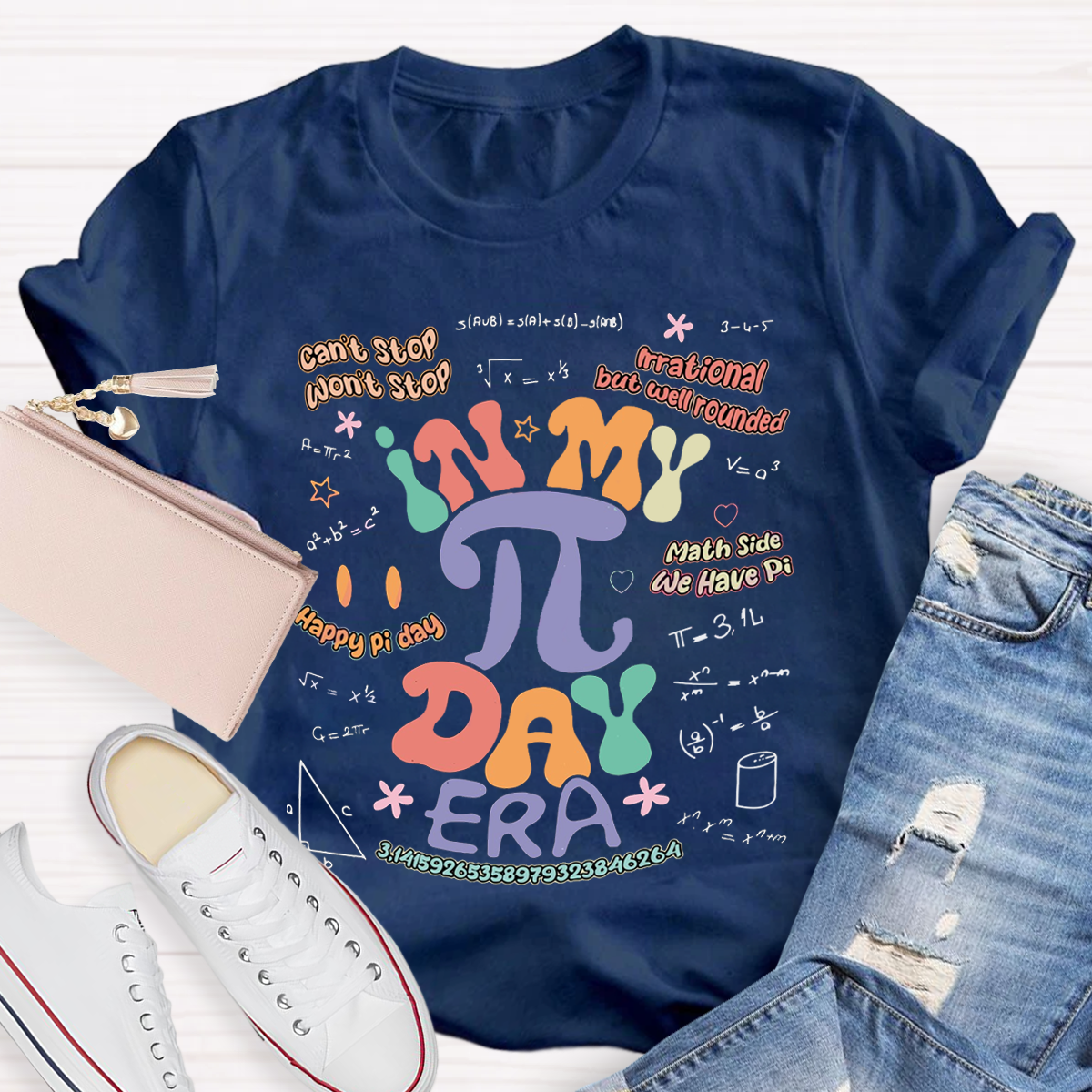 In My Pi Day Era Math Teacher Shirt