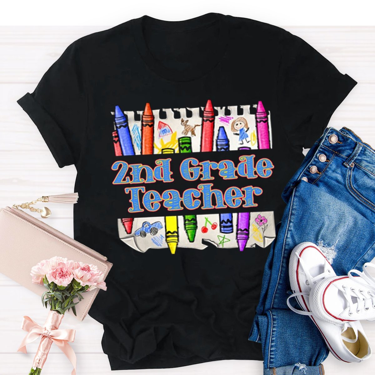 Personalized Grade Teacher Shirt