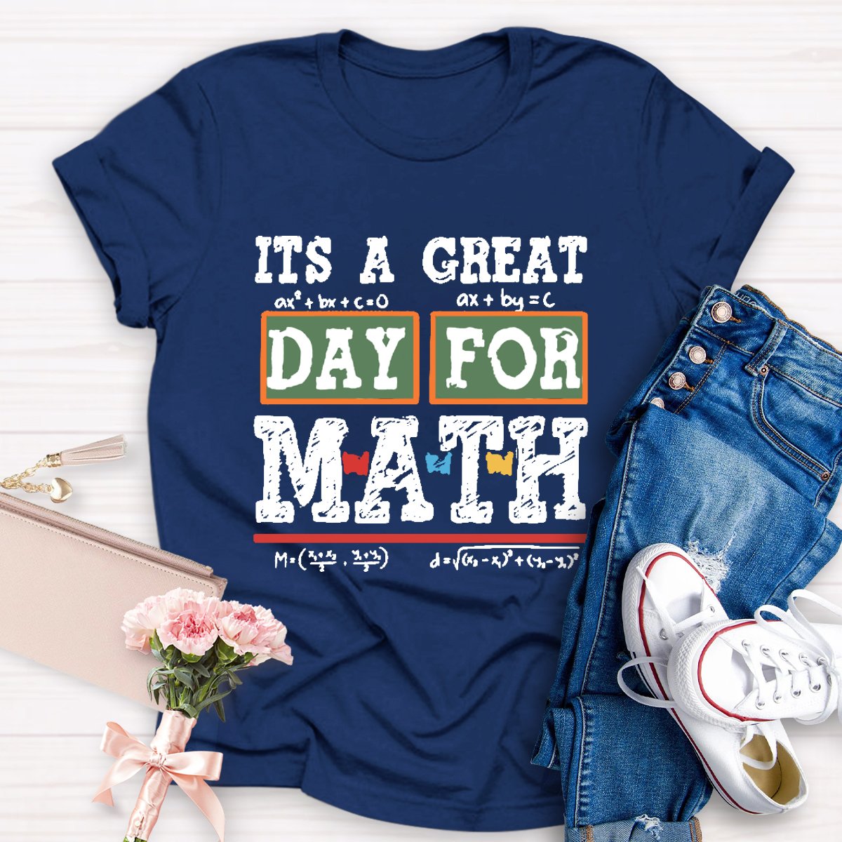 It's A Great Day For Math Teacher Shirt