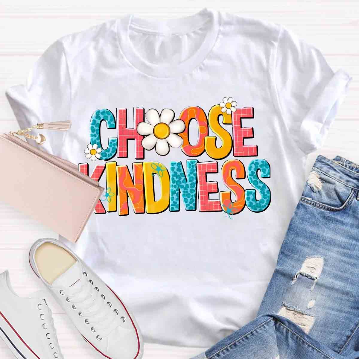 Choose Kindness Teachers T-Shirt