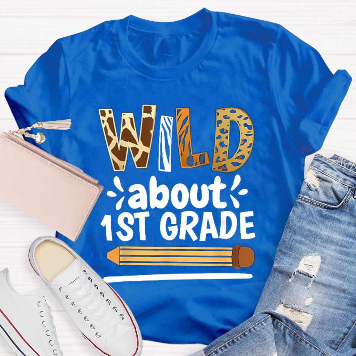 Personalized Your Grade Wild About T-Shirt