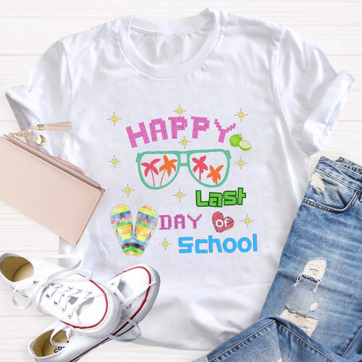 Happy Last Day Of School Teacher Shirt
