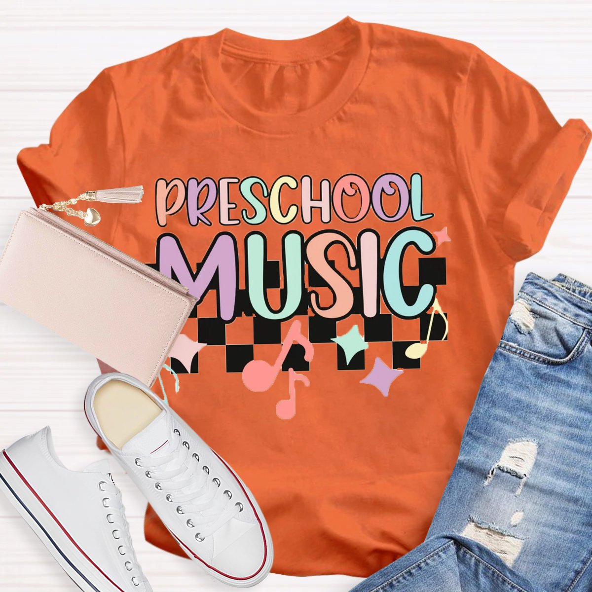 Personalized Grade Music Teacher Shirt