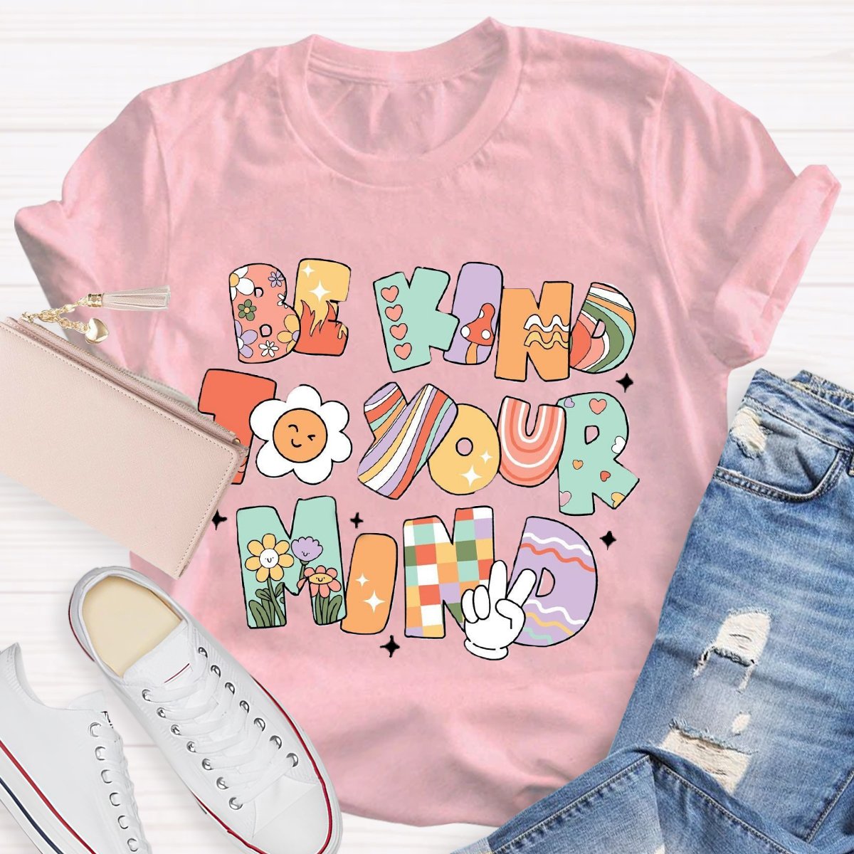 Be Kind To Your Mind Art Teachers T-Shirt