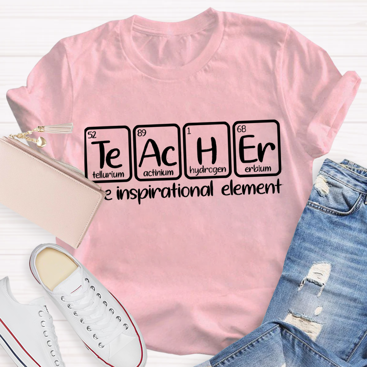 The Inspirational Element Teacher T-Shirt