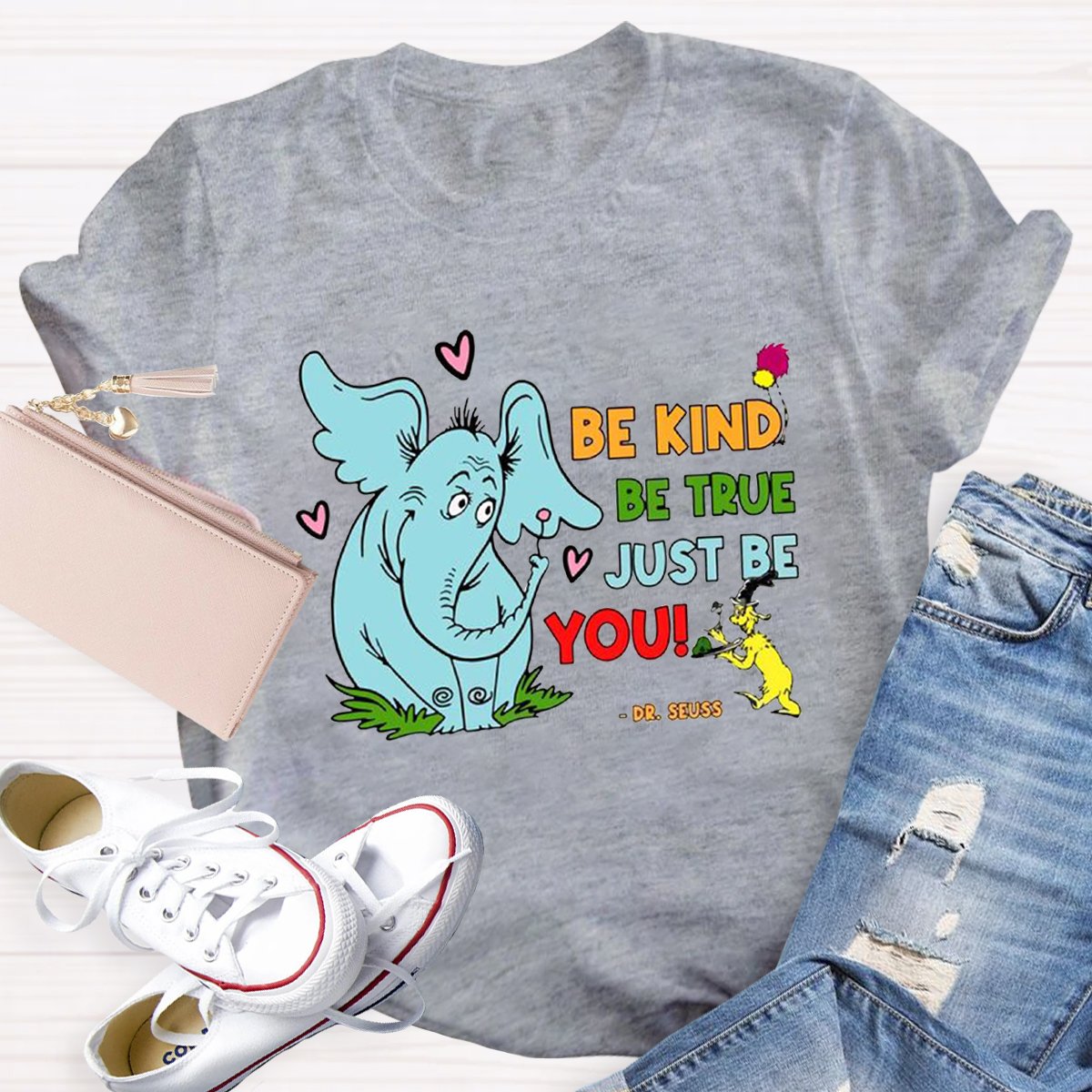 Be Kind Be True Just Be You Teacher Shirt