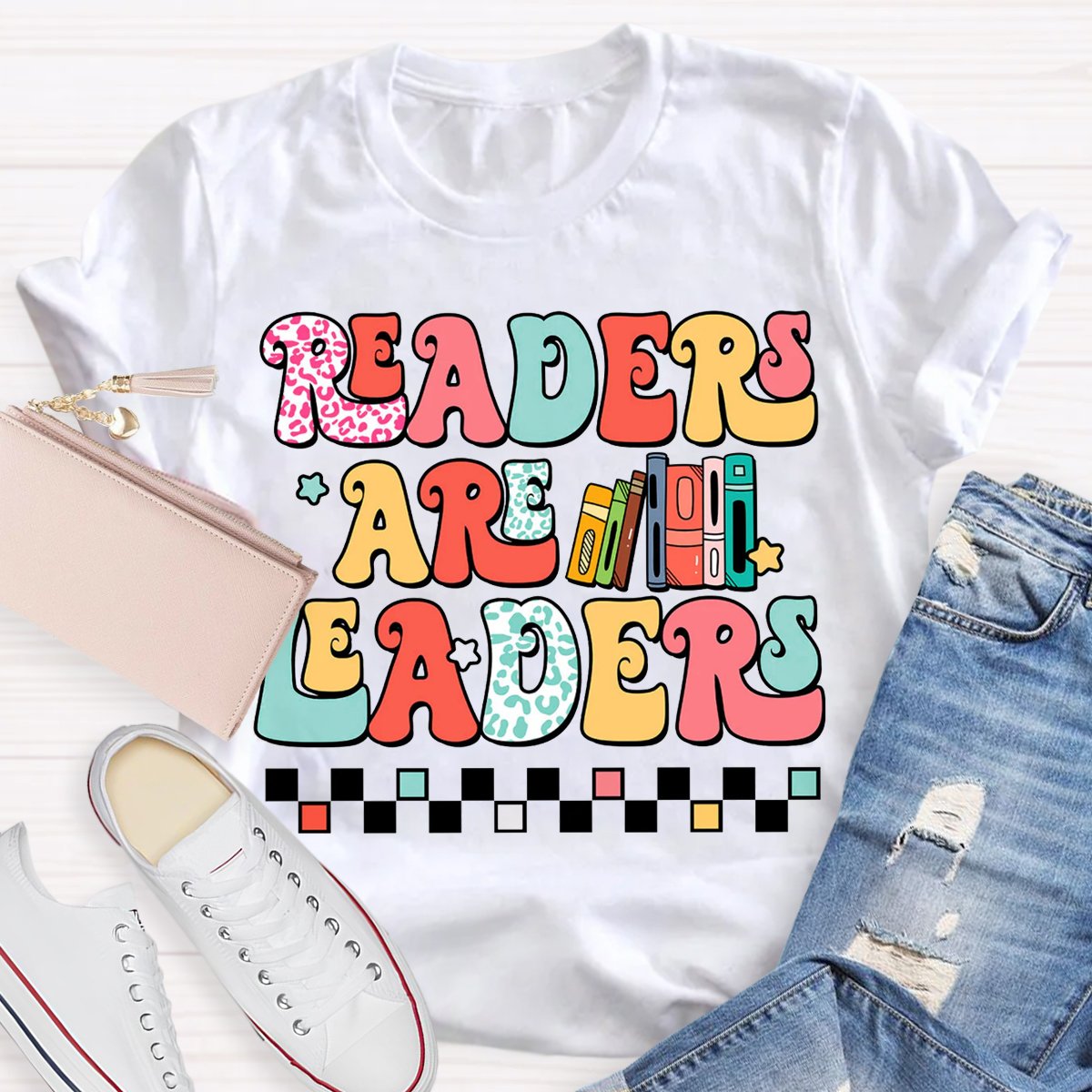 Readers Are Leaders Reading Teacher Shirt