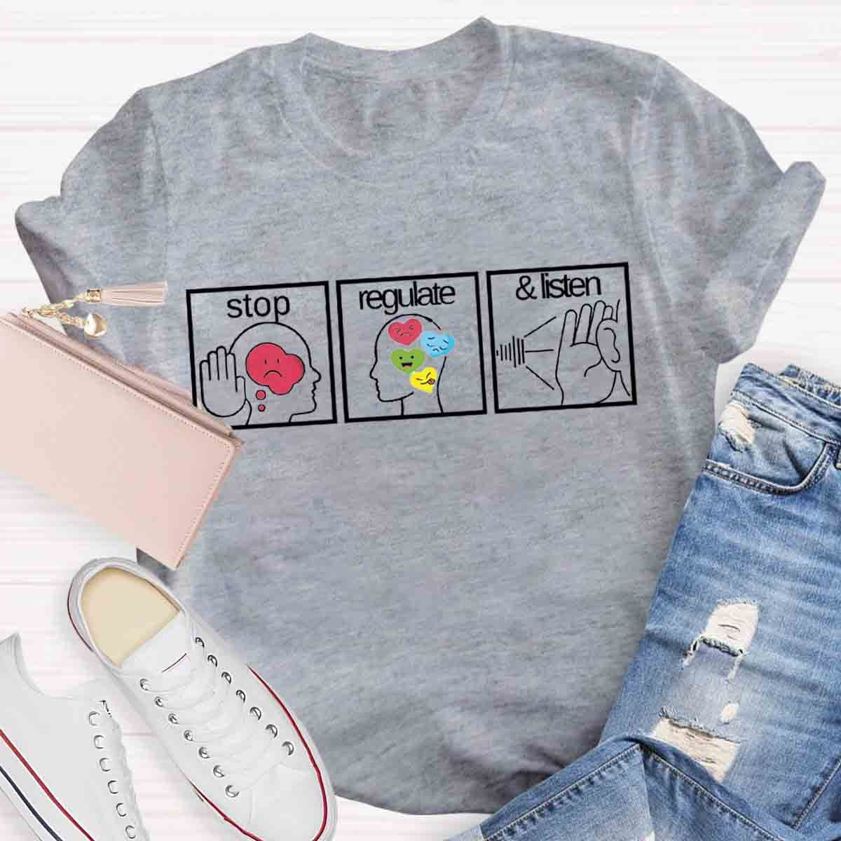 Special Education Speech Therapist Behavior Tech Teacher T-Shirt