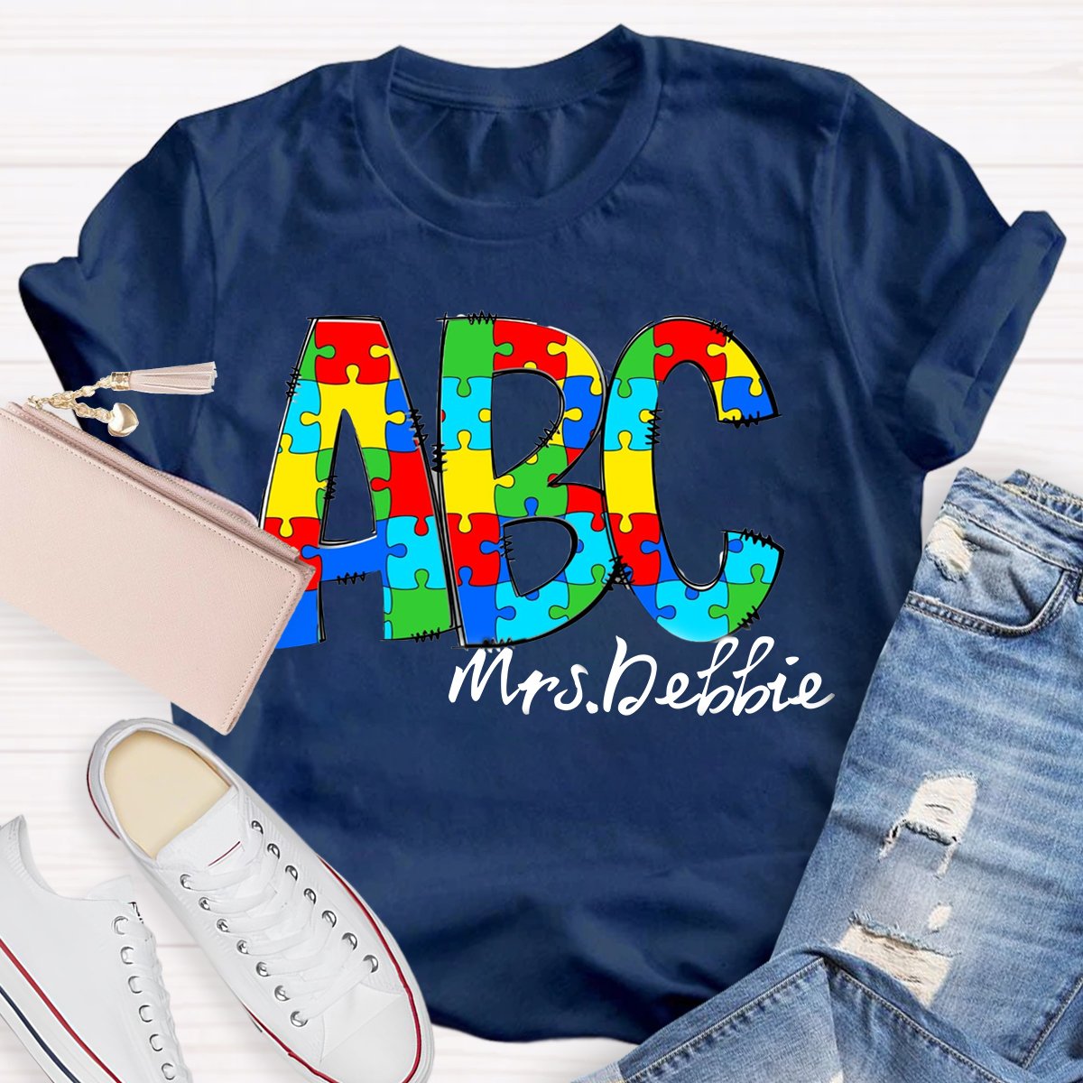 Personalized English Teachers Name Special Education T-Shirt