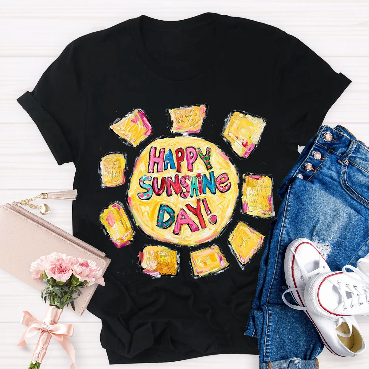 Happy Sunshine Day Teacher Shirt