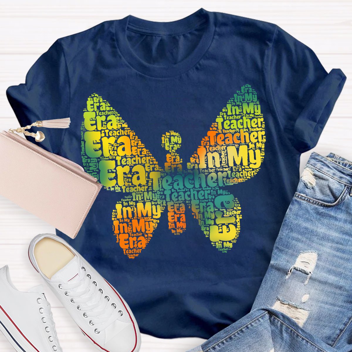 Butterfly Teacher Shirt