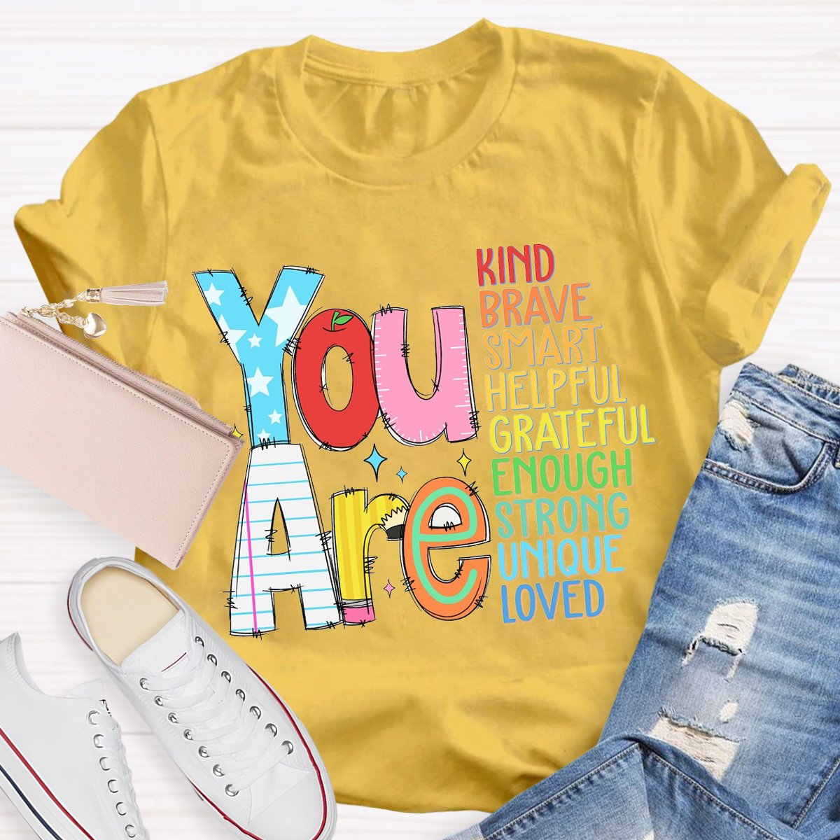 You Are Kind Back To School Teacher T-Shirt