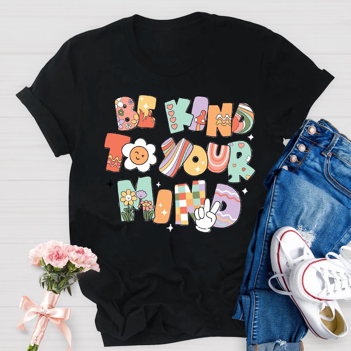 Be Kind To Your Mind Art Teachers T-Shirt