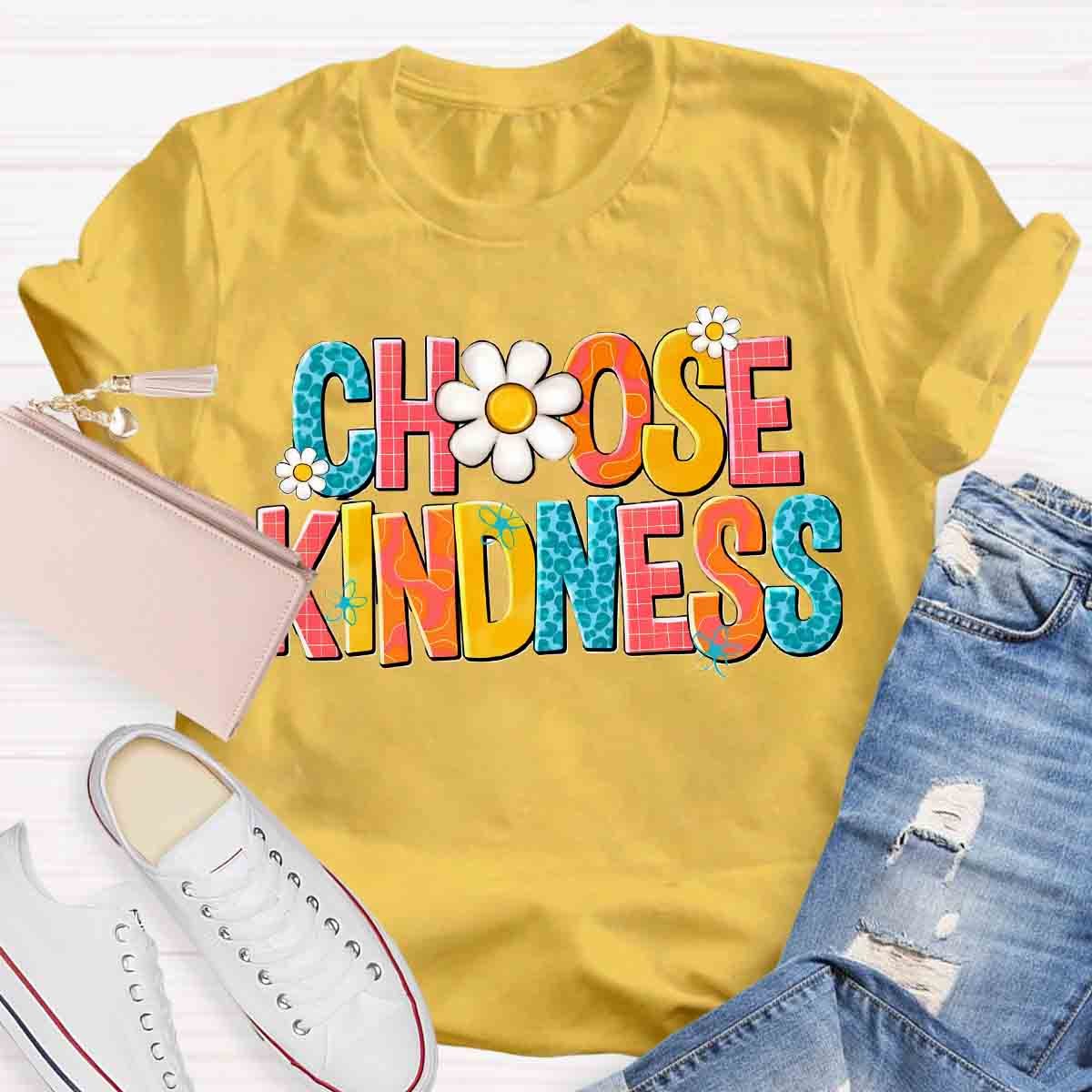 Choose Kindness Teachers T-Shirt