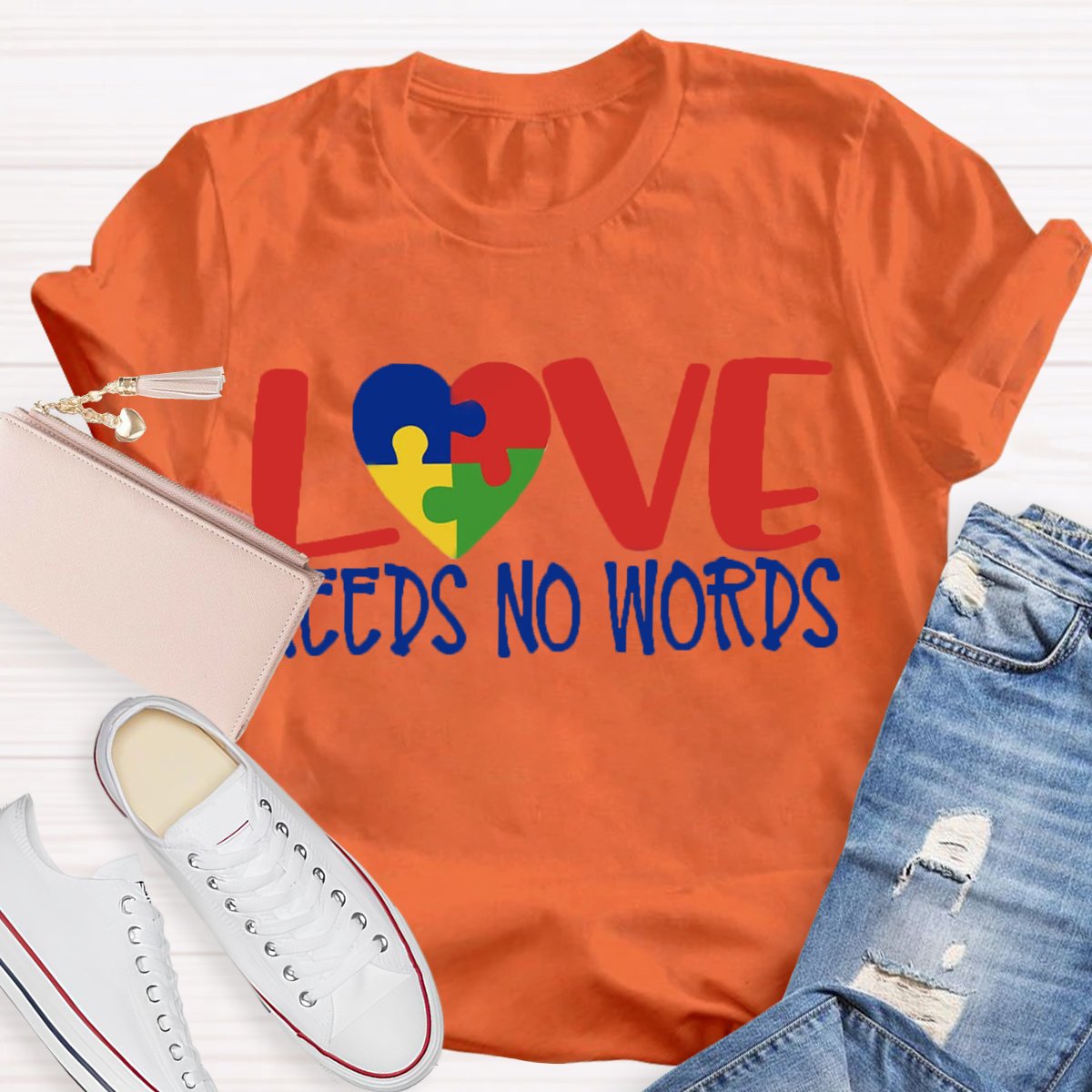 Love Needs No Words T-Shirt