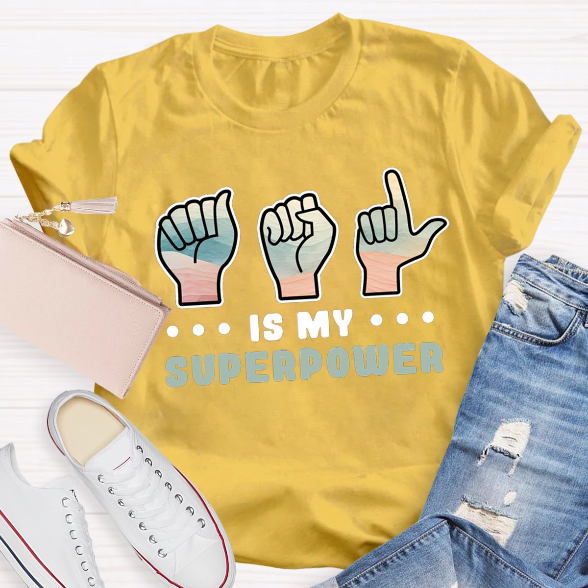 Superpower Teacher Shirt