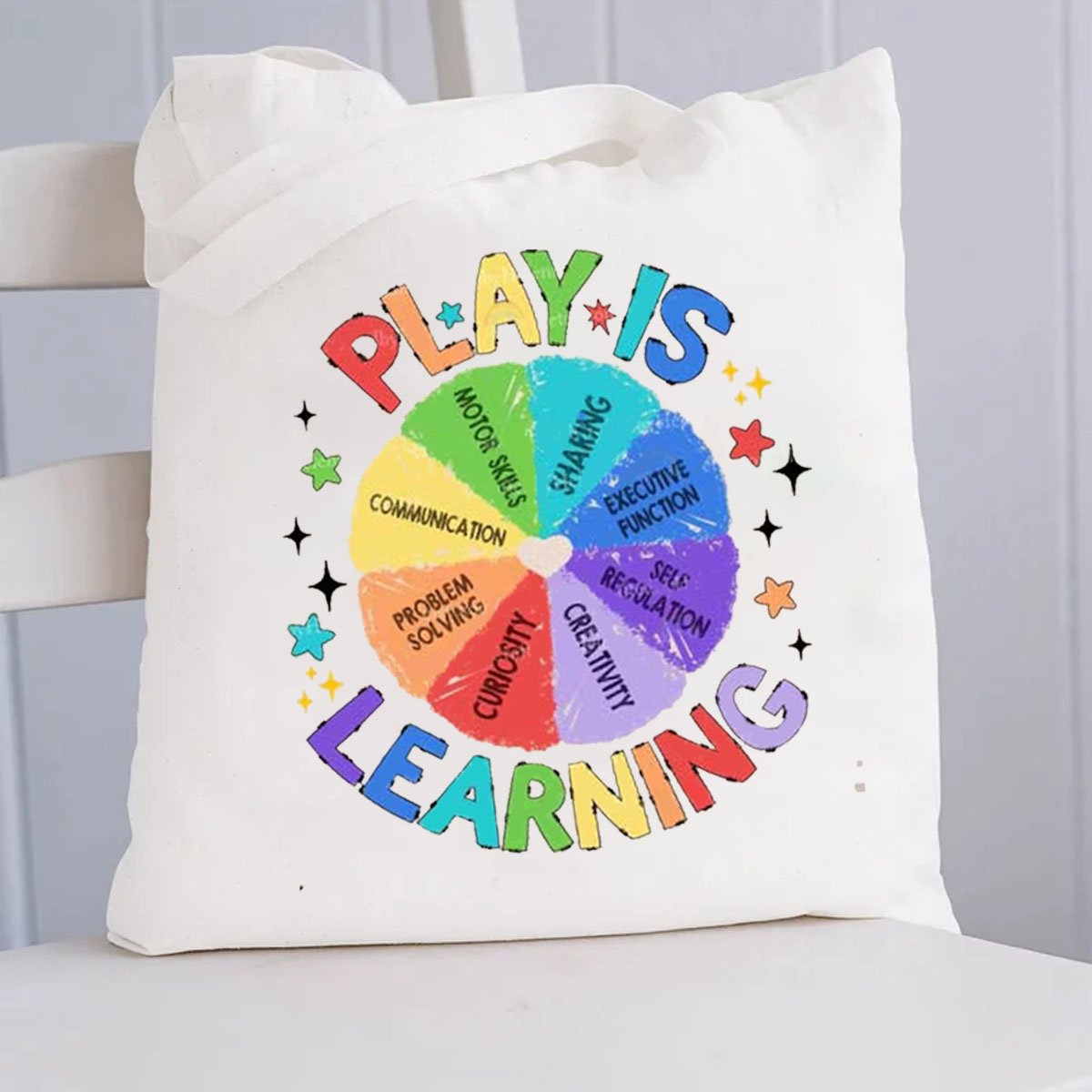 Play Is Learning Back To School Teacher Bag