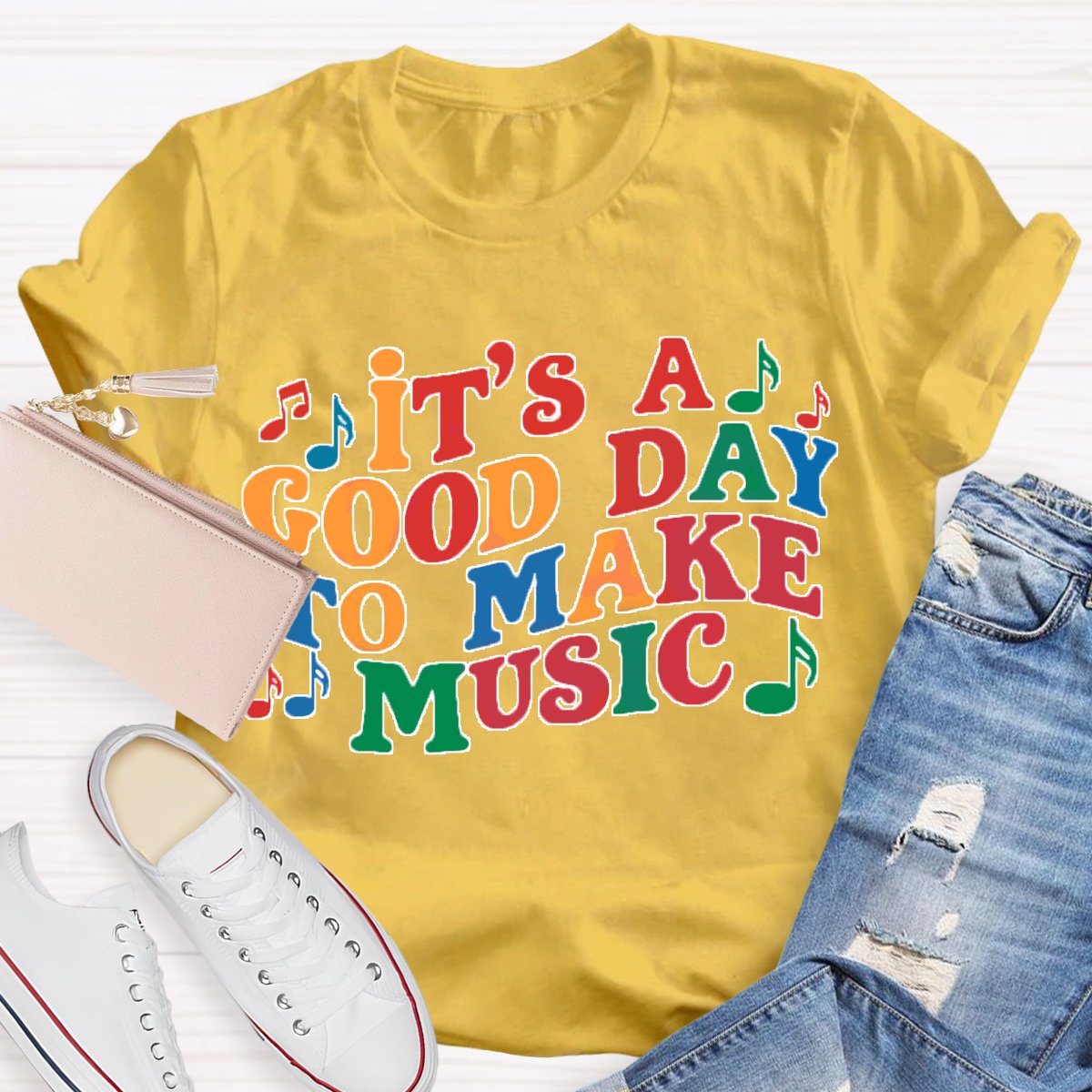 Its A Good Day To Make Music Back To School T-Shirt