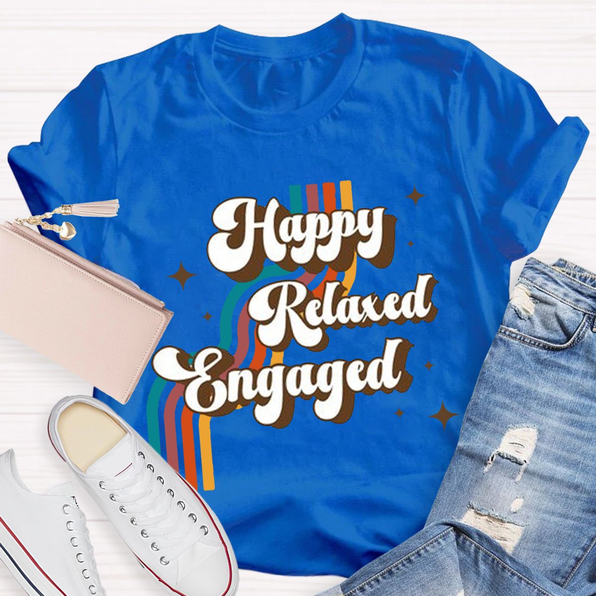 Happy Relaxed Teacher Shirt