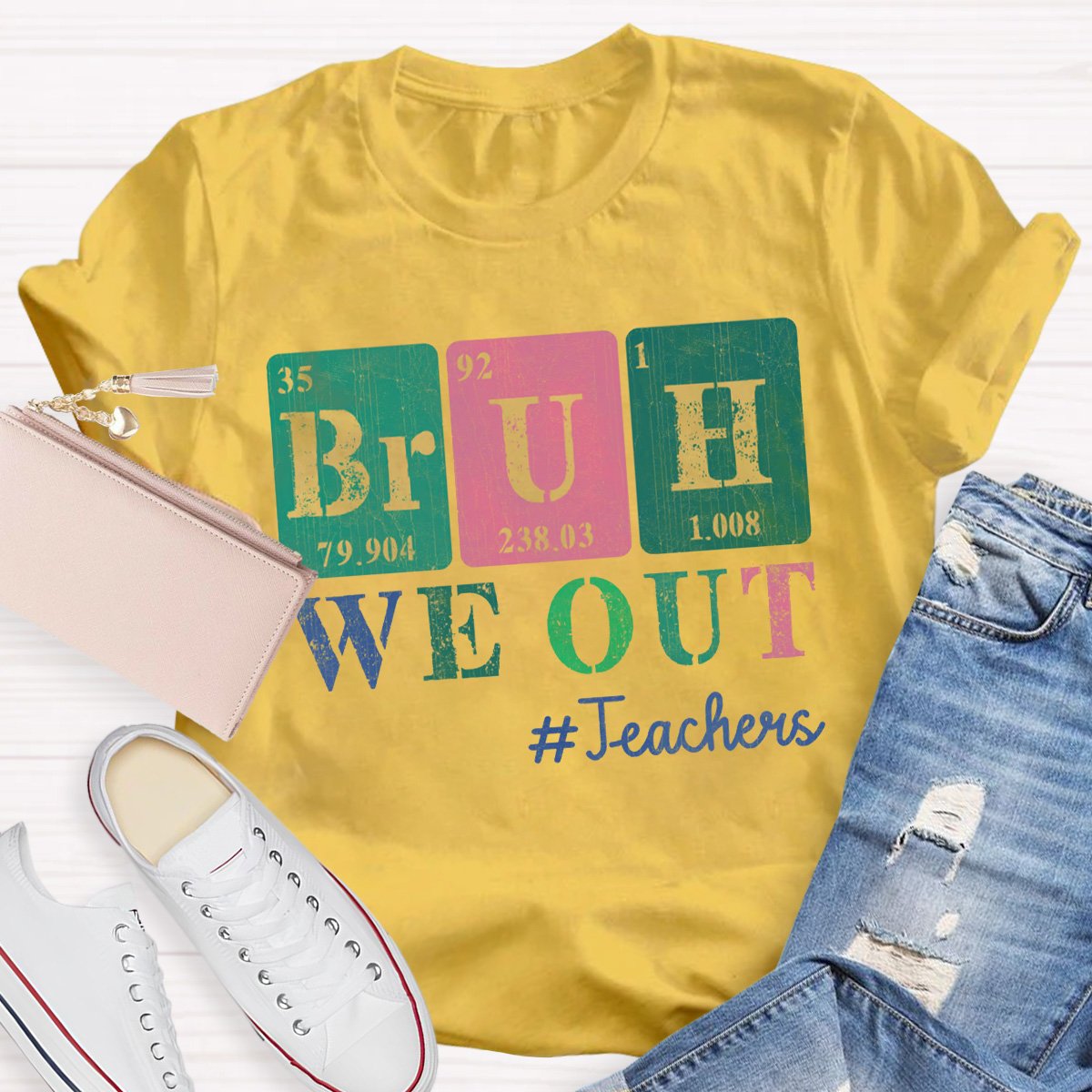 Bruh We Out Teachers Shirt