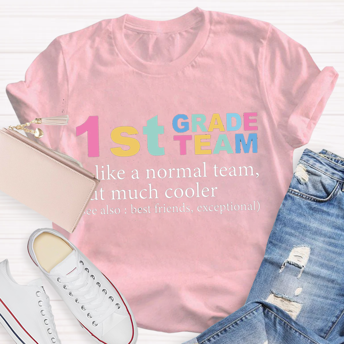 Personalized Team Grade Back To School Teacher T-Shirt