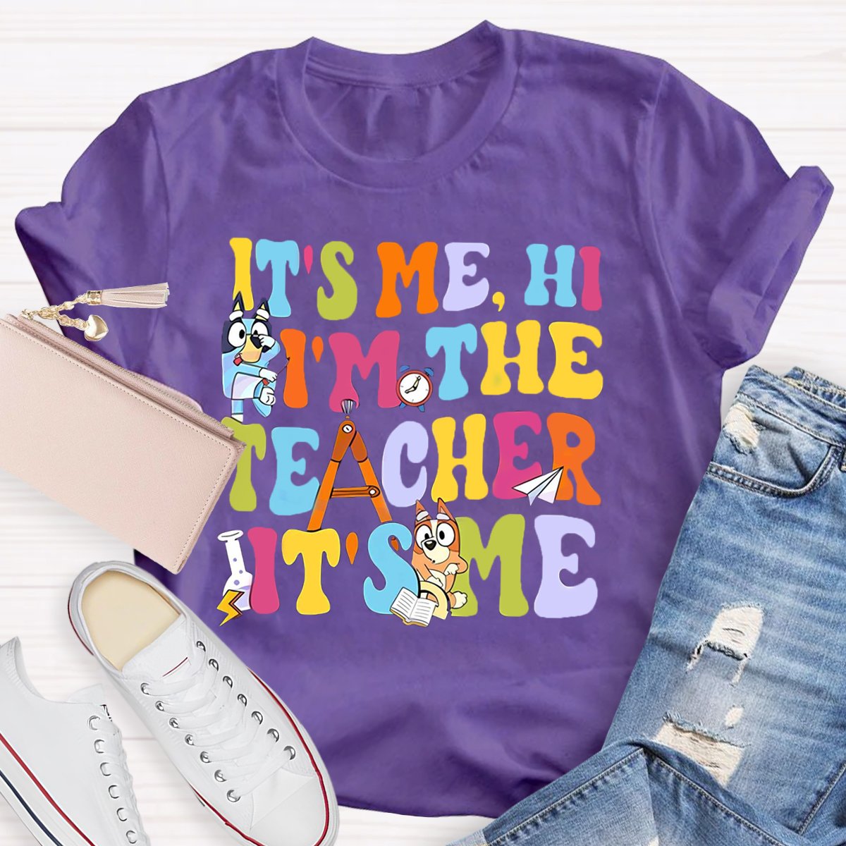 Its Me Hi I'm The Teacher T-Shirt