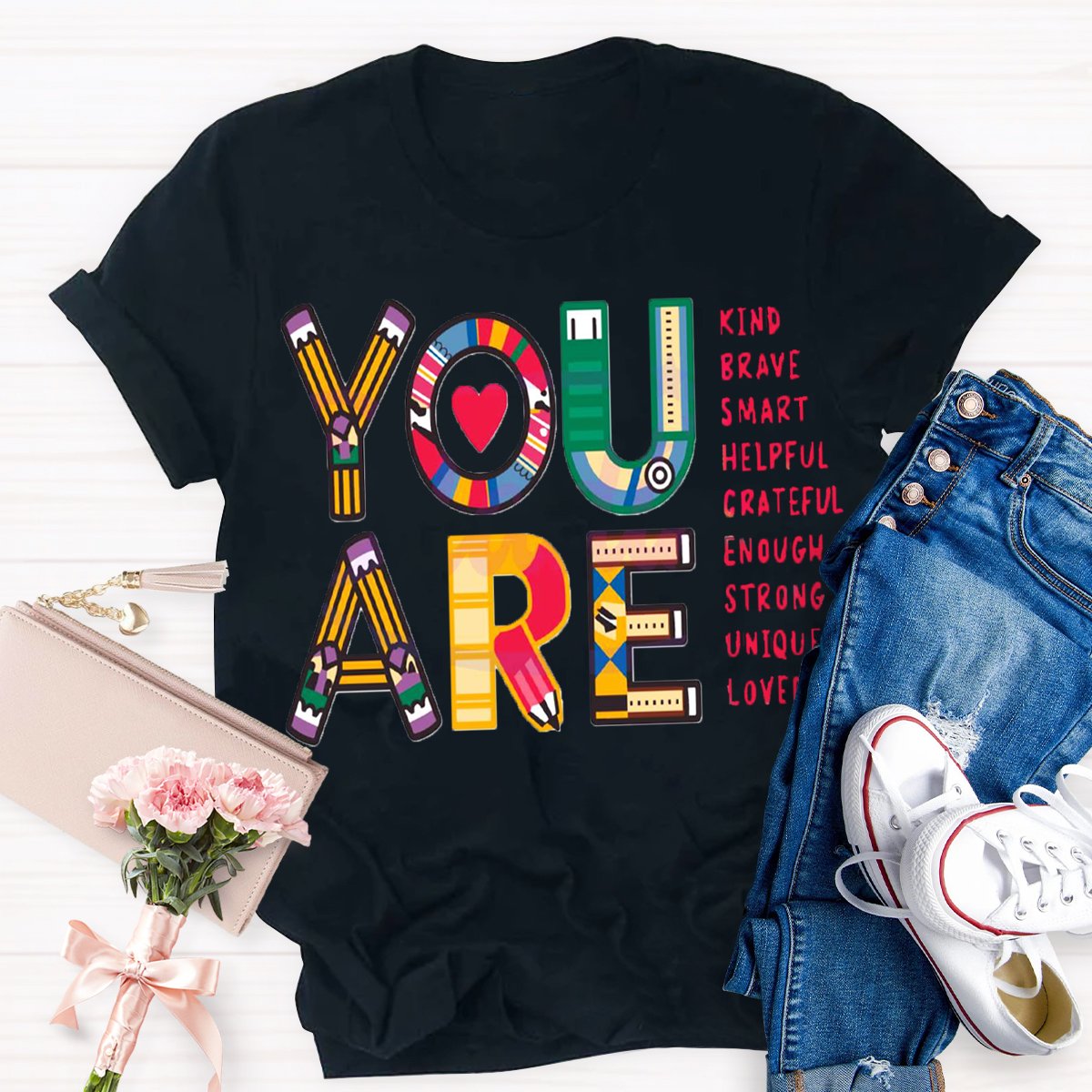 You Are A Grateful Back To School Teacher T-shirt