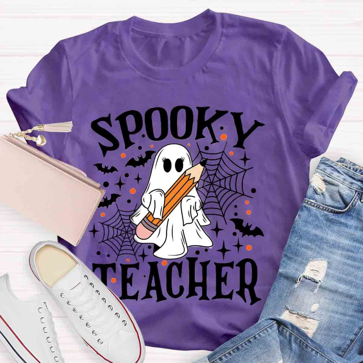 Halloween Spooky Teachers T-Shirt