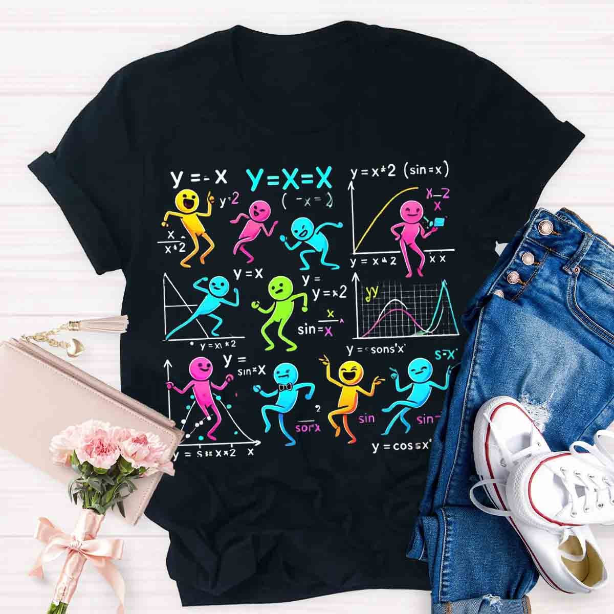 Funny XY Mathematics Math Teachers T-Shirt