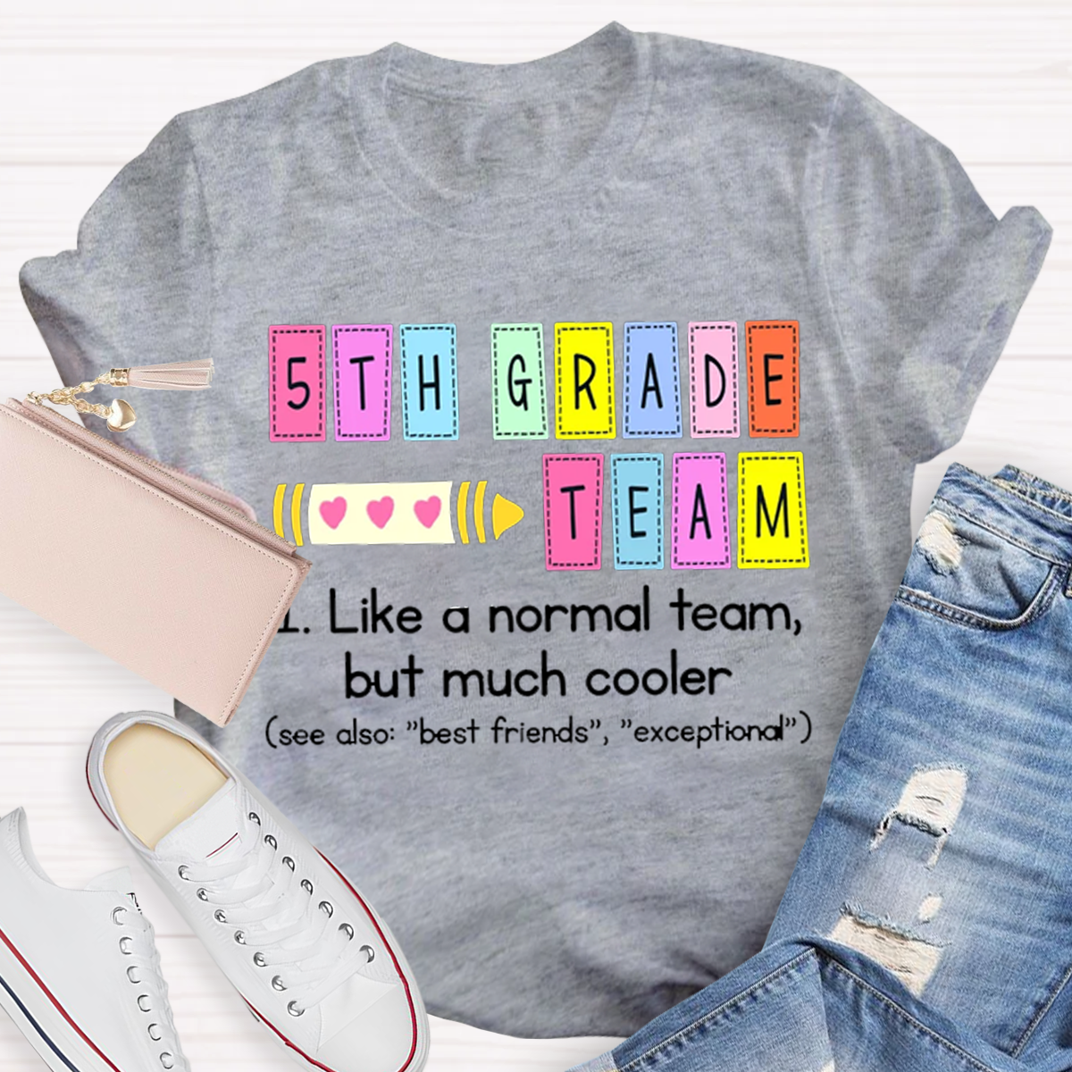 Personalized Grade Back To School Teacher T-Shirt