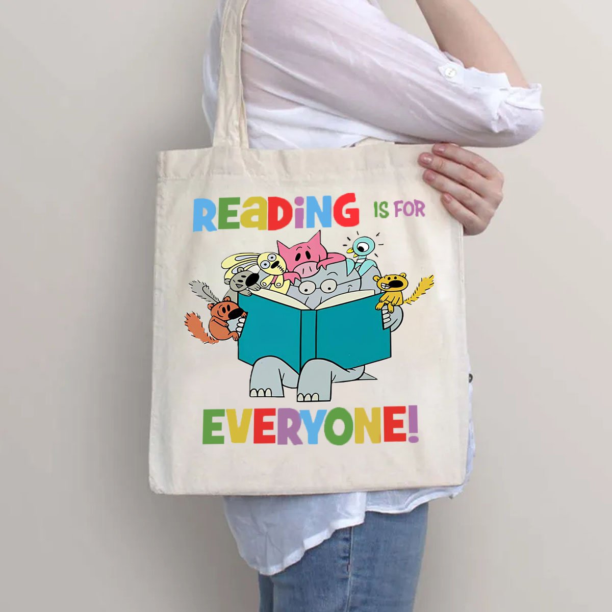 Reading Is For Everyone Tote Bag