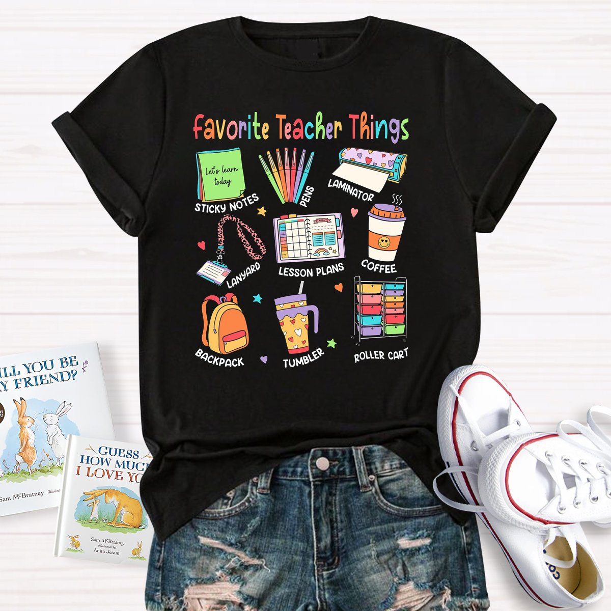 Favorite Teacher Things Teacher Shirt