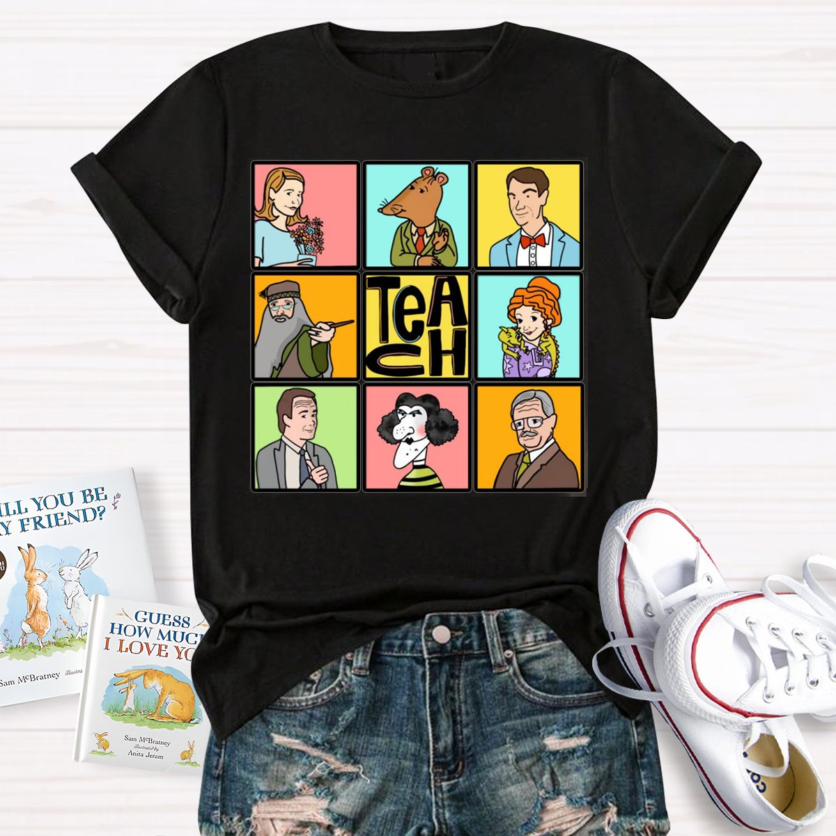 Teach I Still Read Children's Books T-shirt