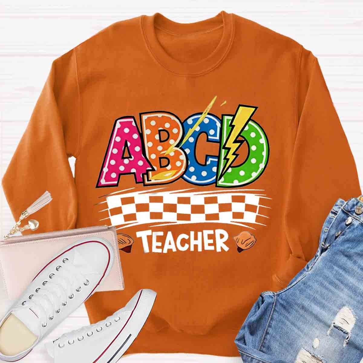 Teacher ABCD Sweatshirt