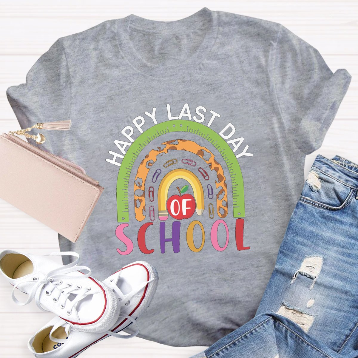 Happy Last Day Of School Teacher Shirt