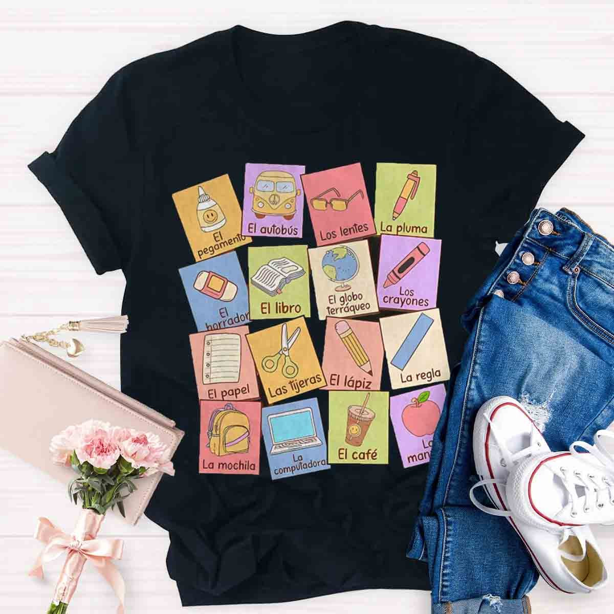 Cute Spanish Teach Spanish Teacher T-Shirt