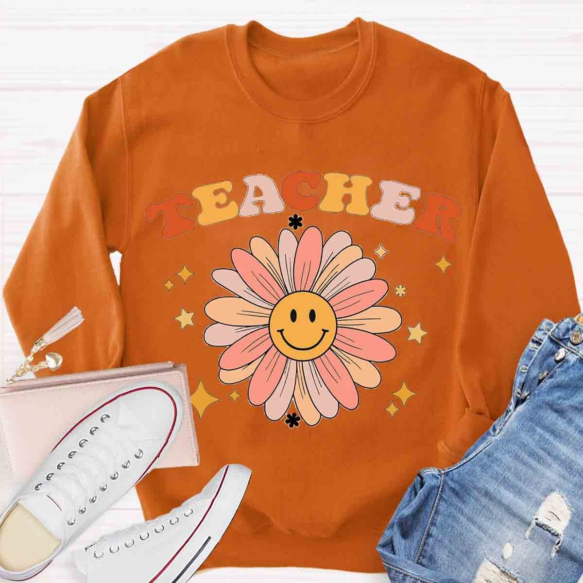 Sunflowers Teachers  Sweatshirt