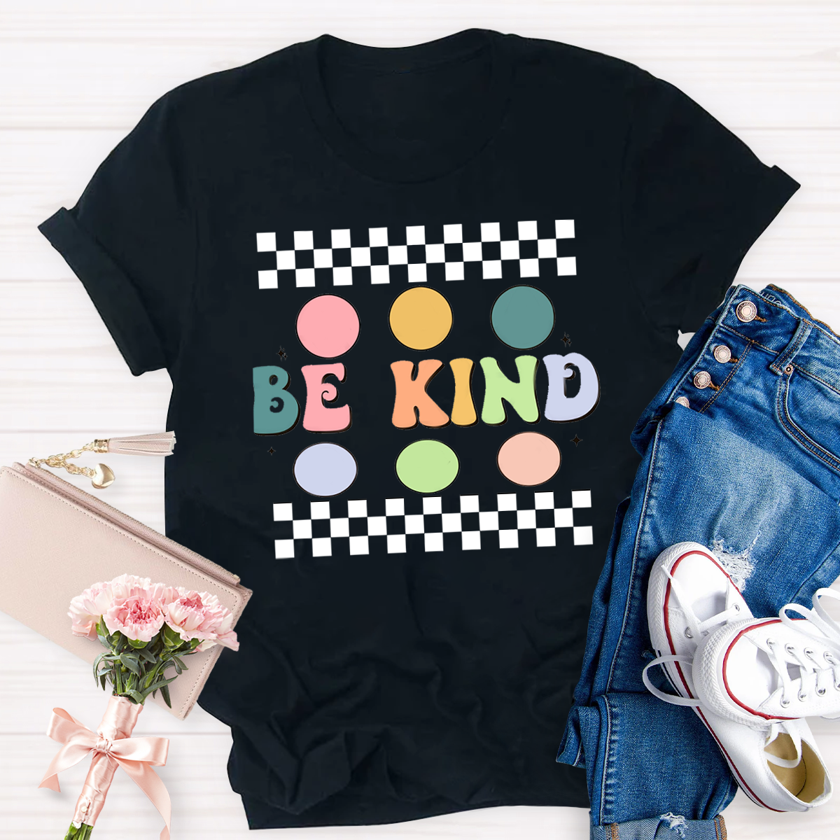 Be Kind Smiley Face TShirt