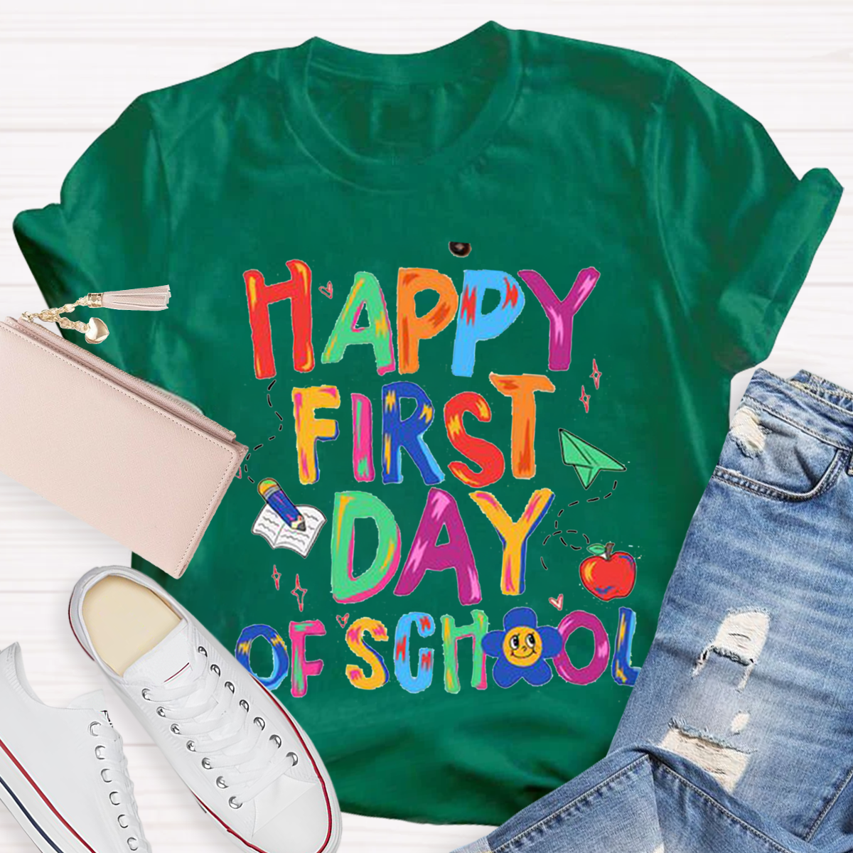 Happy First Day Of School T-Shirt