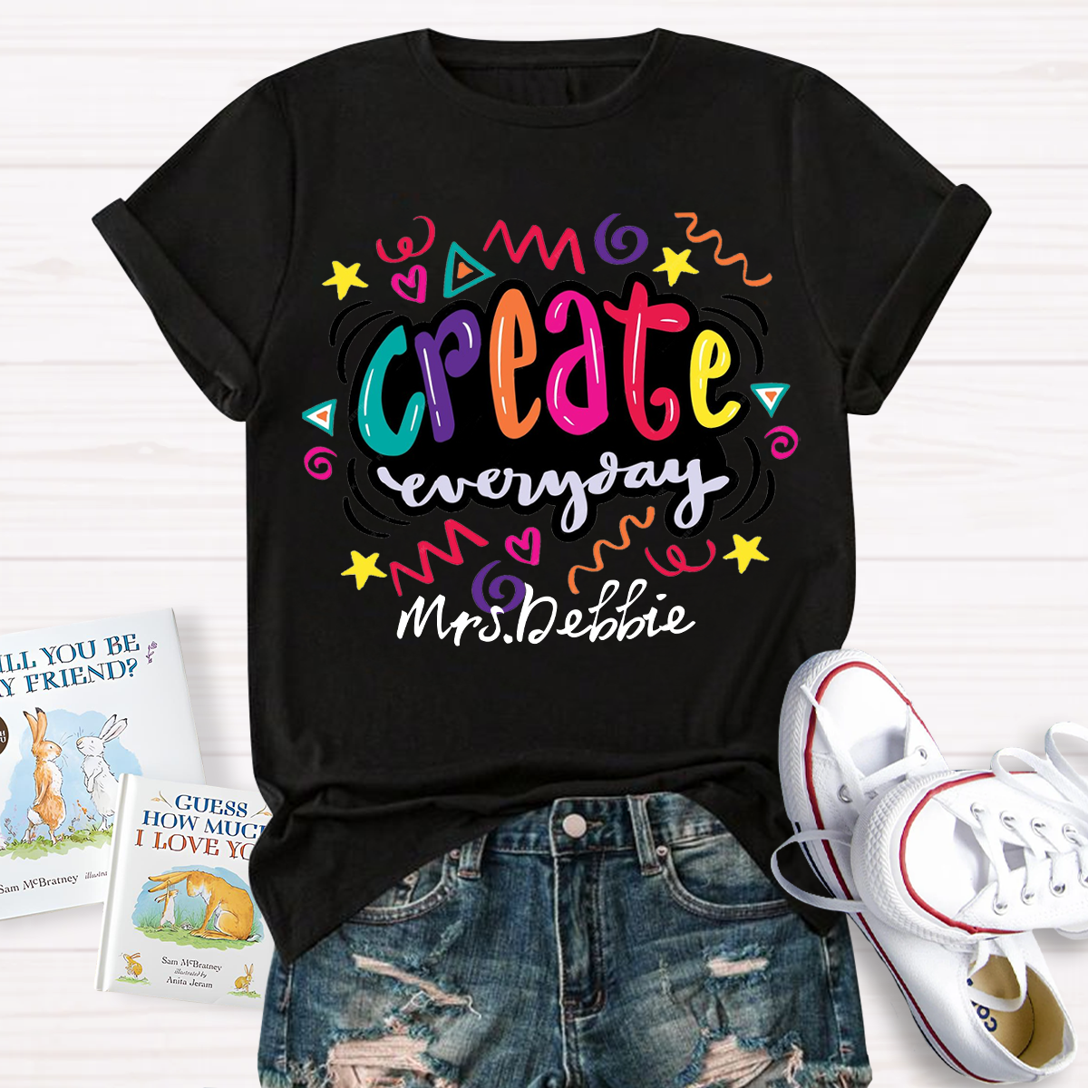 Personalized Name Create Everything T-Shirt