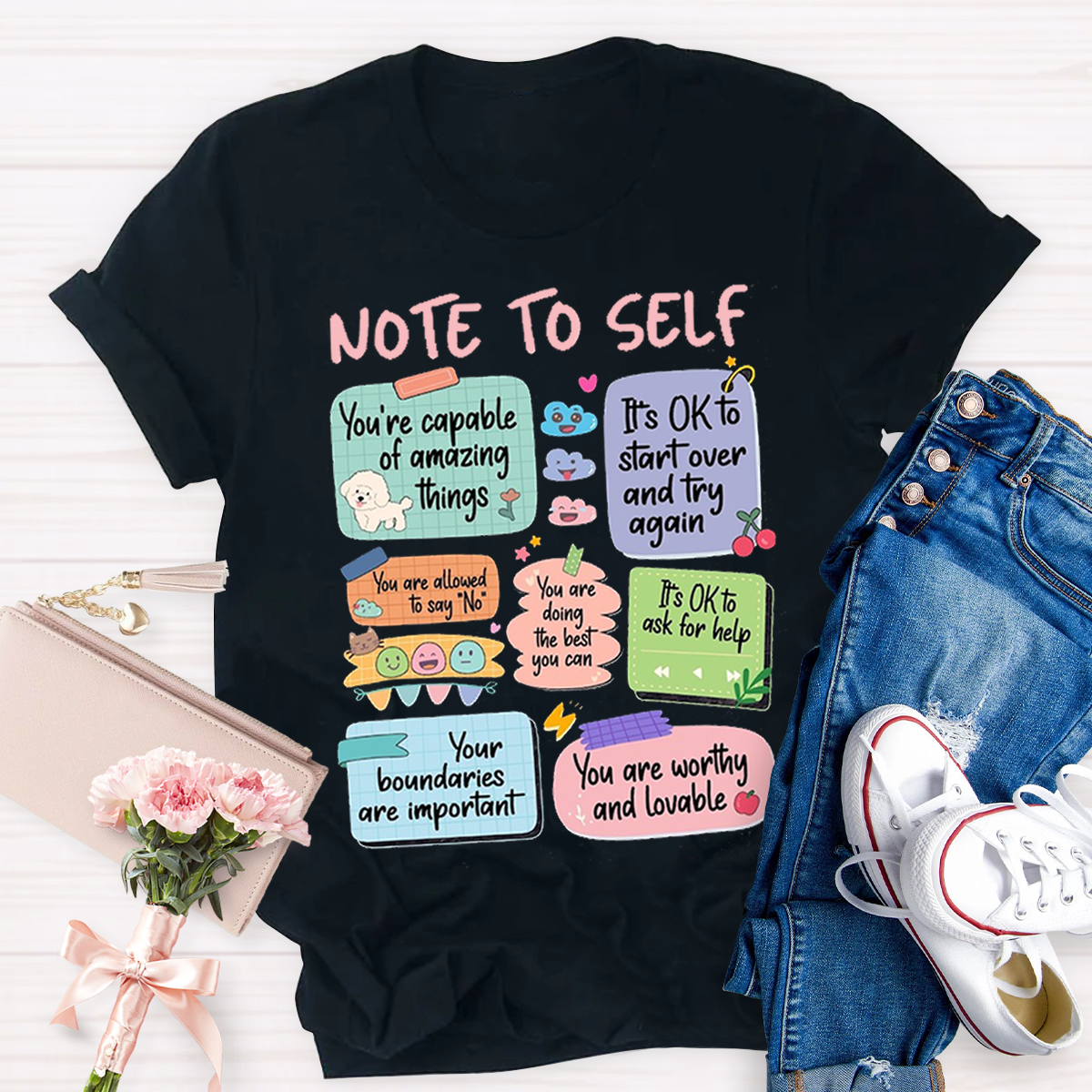 Note To Self Teacher T-Shirt