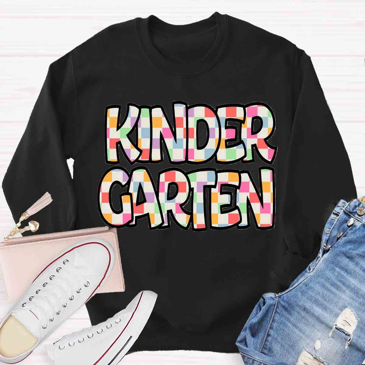 Personalized Grade Color Block Sweatshirt