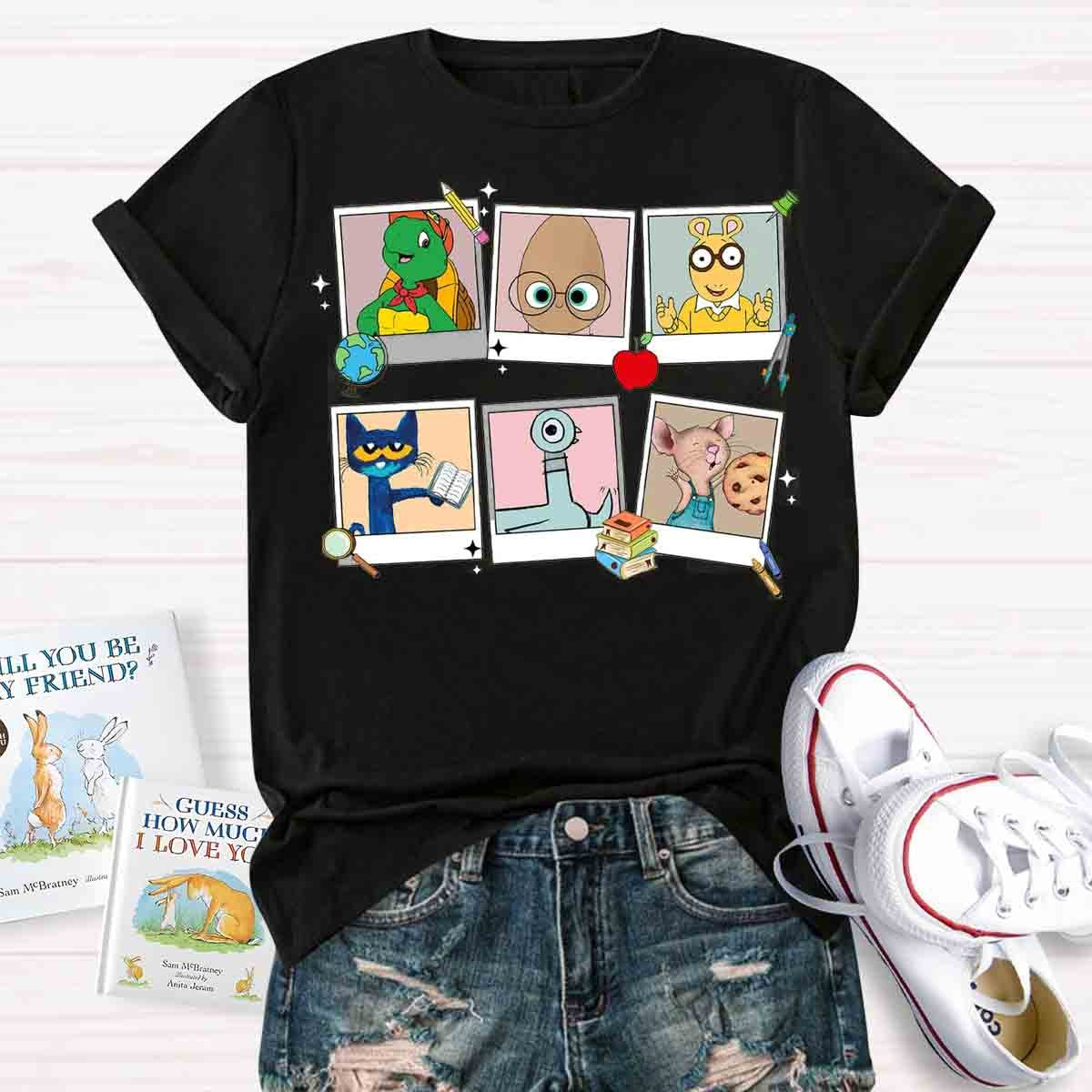 Read Children's Book Teachers T-Shirt