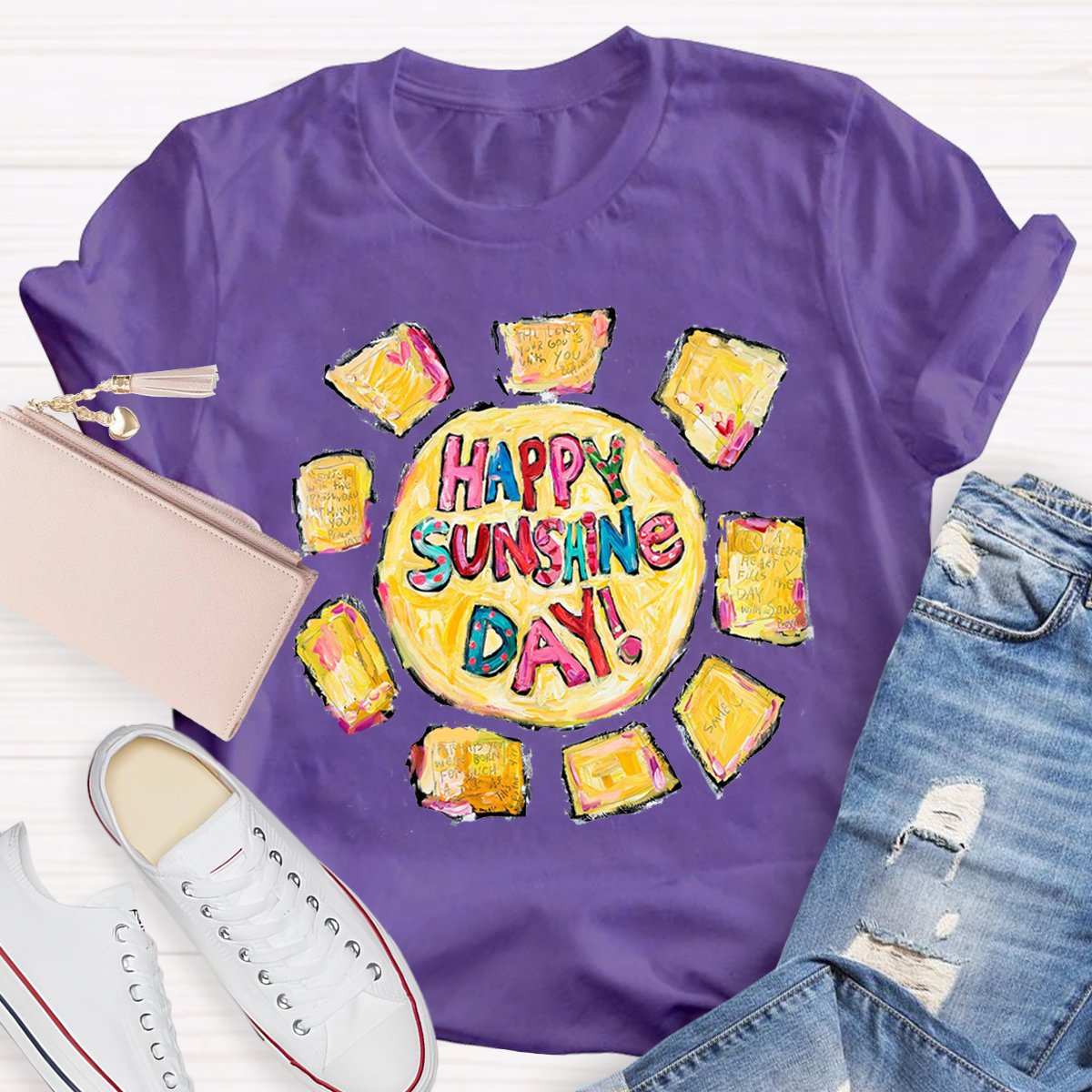 Happy Sunshine Day Teacher Shirt