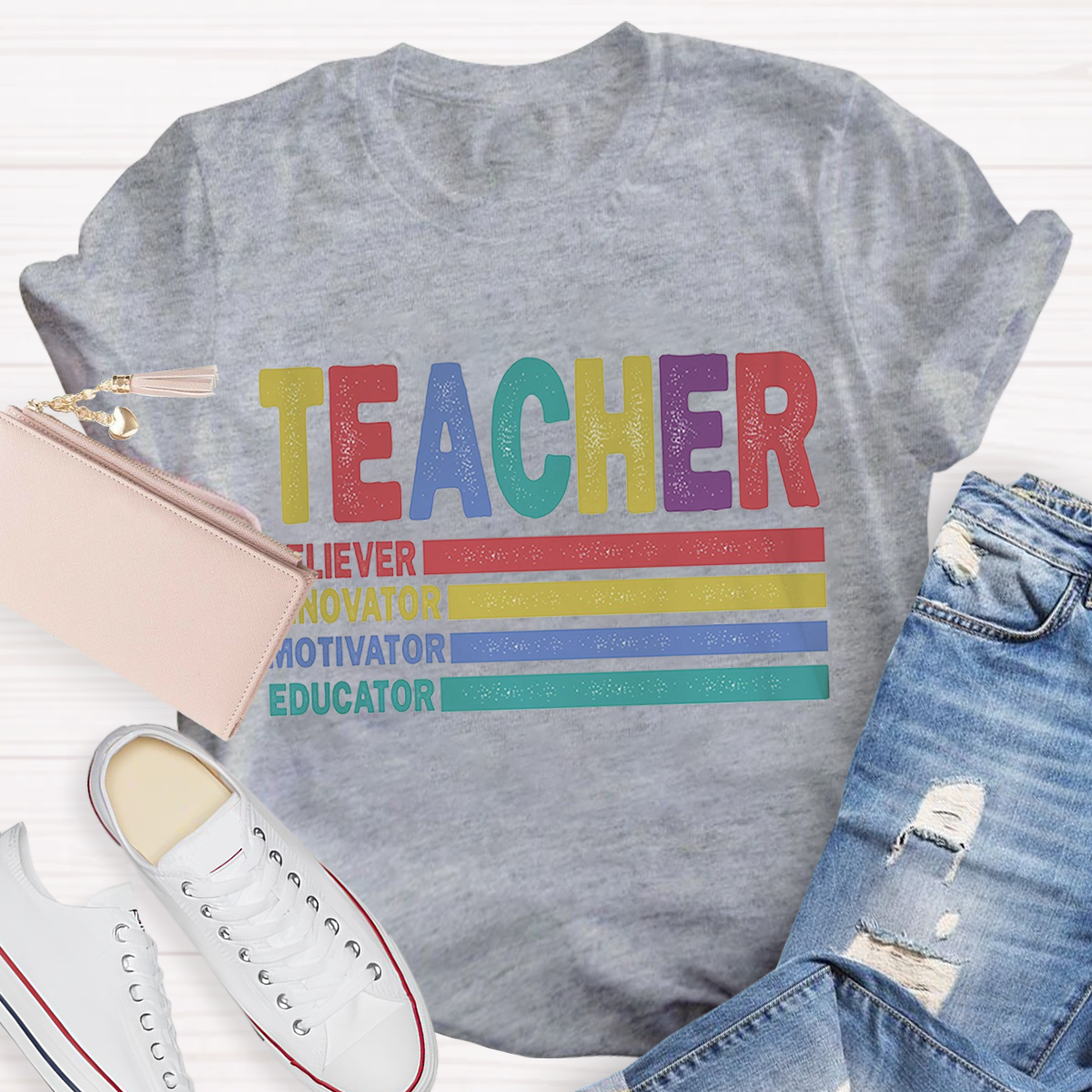 Regular Text Teacher T-Shirt