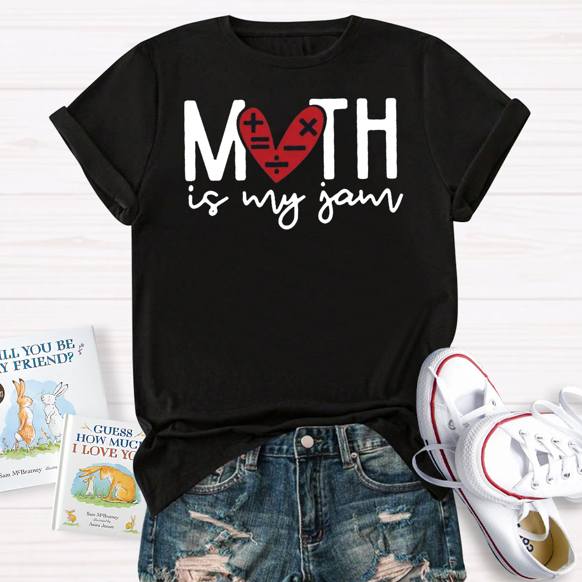 Math Is My Jam Math Teacher T-Shirt